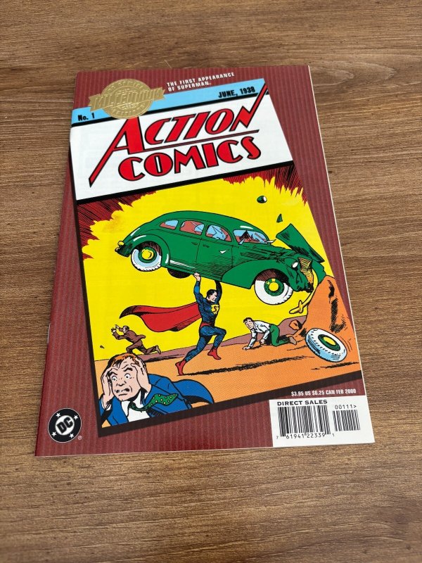 Action Comics # 1 NM Millennium Edition Reprint DC Comic Book Superman 6 J458