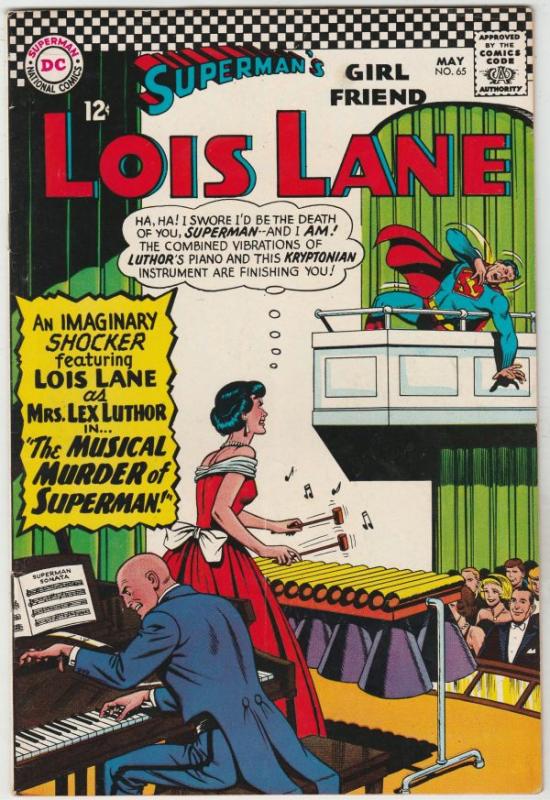 Superman's Girlfriend Lois Lane #65 (May-66) VF/NM High-Grade Superman, Lois ...