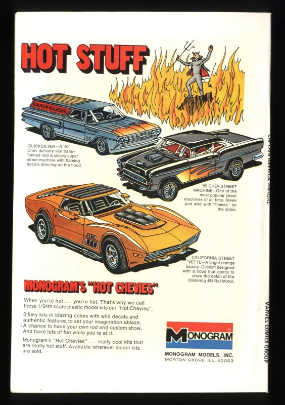 Captain America Annual #3 VF 8.0