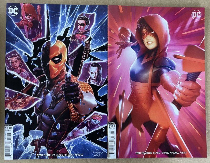 Teen Titans Vol.6 #29 & 30 Variant Covers (2016 DC) 