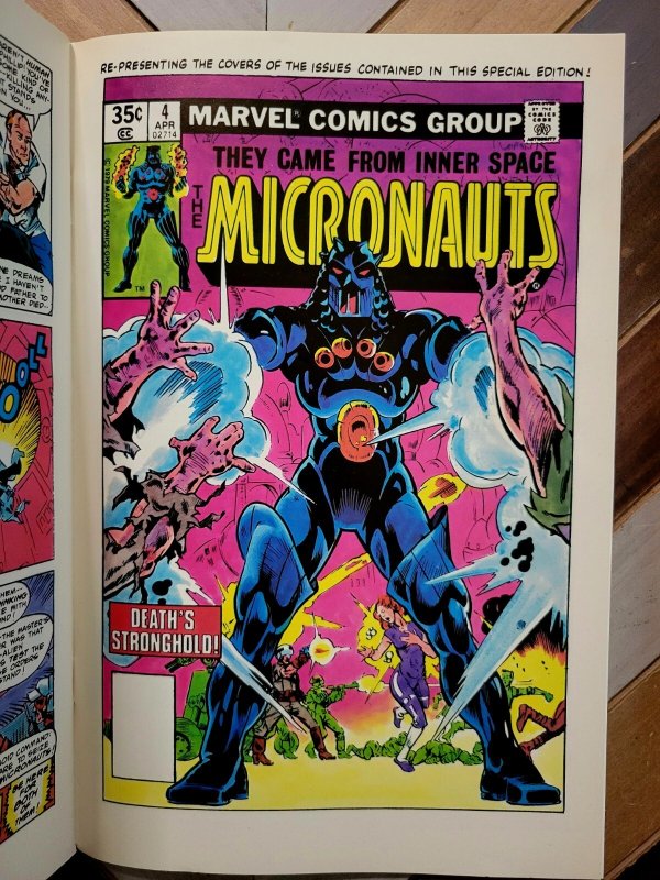 Micronauts Special Edition #2 Marvel 1984 M. Golden, Butch Guice Wrap Cover 6.5