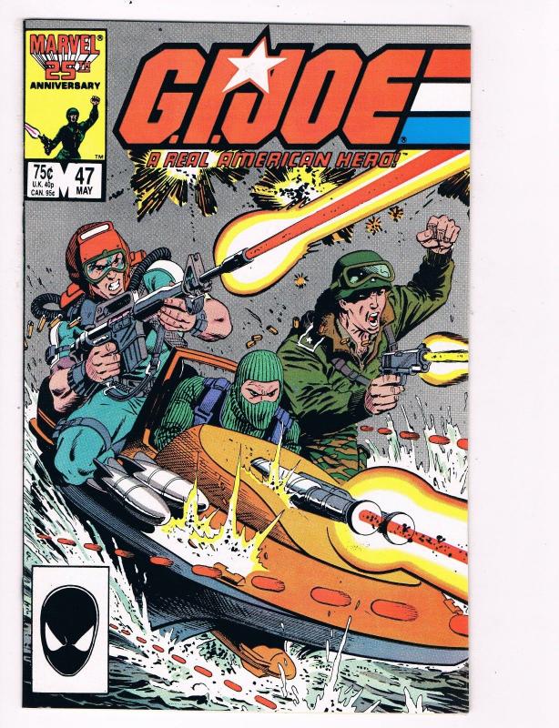 G.I. Joe # 47 Marvel Comic Books Awesome Issue Snake Eyes Destro Cobra WOW!! S26