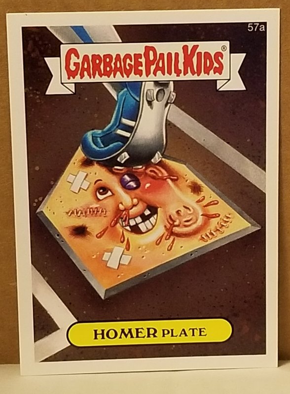 2015 Garbage Pail Kids  #57a Homer Plate