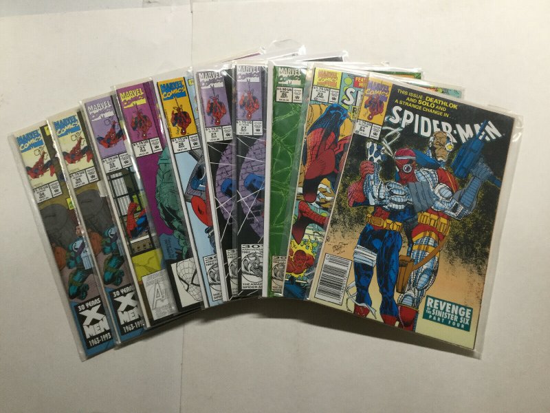 Spider-Man 27 Issue Lot Run Set Near Mint Nm Marvel