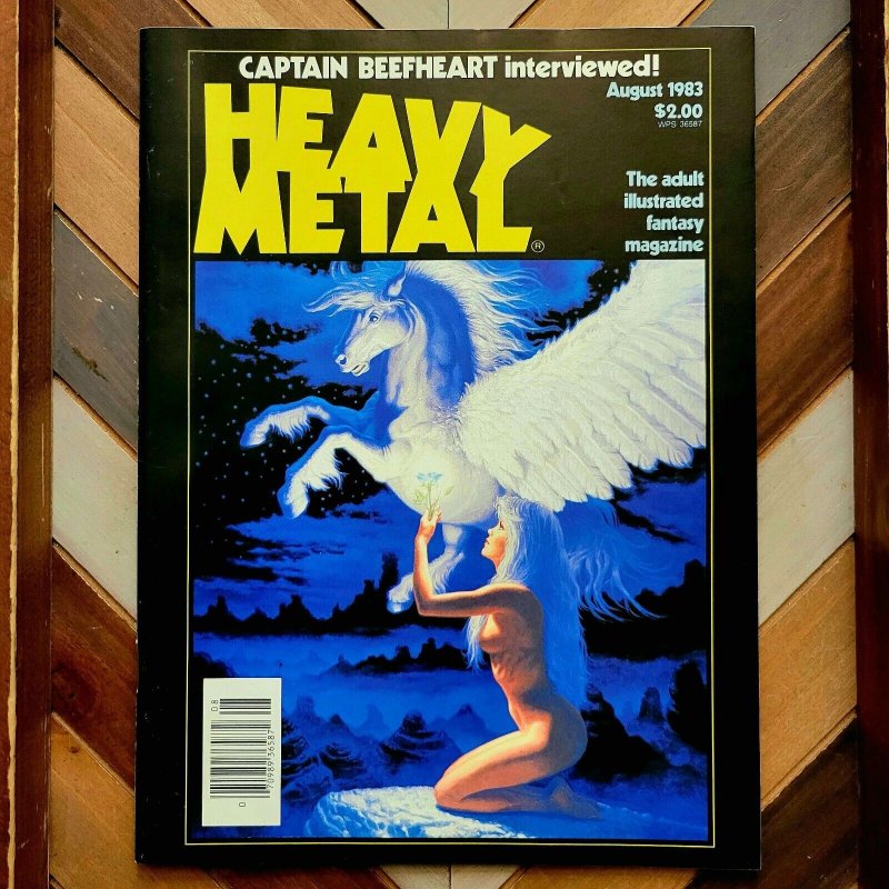 HEAVY METAL Vol.7 #5, 6 (1983) Sharp Set Of 2 FANTASY ART Legendary Creators