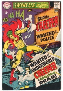 Showcase #73 (1968) 1st appearance of The Creeper by Steve Ditko!
