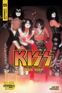 KISS END (2019 DYNAMITE) #5 VARIANT CVR D PHOTO PRESALE-09/11