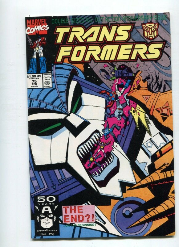 Transformers 75 VF+ Needs Pressed  Low print Run HTF