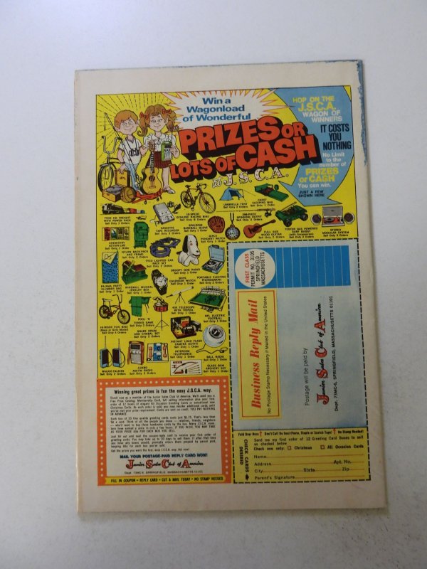 Captain Marvel #28 (1973) VF- condition overspray