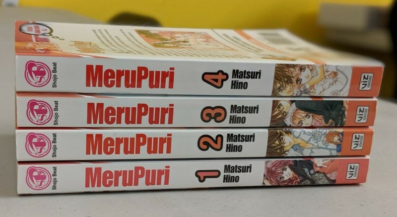 MeruPuri Marchen Prince #1-4 Full Run (2002 Shojo Beat) Matsuri Hino 1 2 3 4