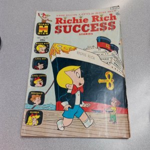 Richie Rich Success Stories #21 Harvey Giant Comics Hits 1968 Silver Age Little