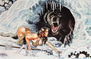 Cavewoman: Snow #4 Budd Root Special Edition (2011) NM Condition