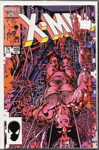 The Uncanny X-Men #205 (1986) X-Men