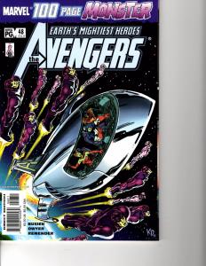 Lot Of 2 Marvel Comic Book Avengers #48 and Spider-Man #1 AH12