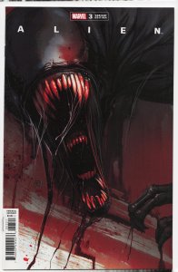 Alien #3 Kubert Cover (2021) Alien / Aliens