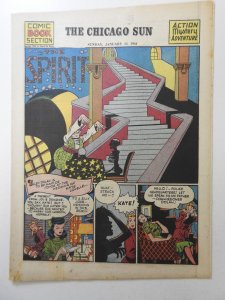 The Spirit #191 (1944) A Chicago Sun Supplement Insert!