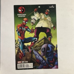 Spider-Man Deadpool 5 2016 Signed by Todd Nauck Hastings Variant Marvel Nm-