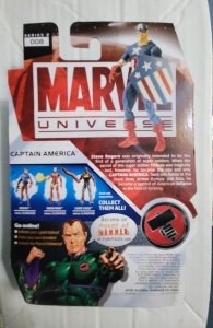 Marvel Universe Series 2 008 Captain America Action Figure