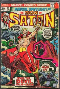 Marvel Spotlight #13 (1974) Son of Satan [Key Issue]