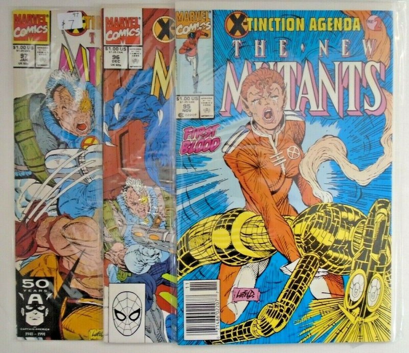 *New Mutants (1983, v1) #94-97, 99-100 (6 books)