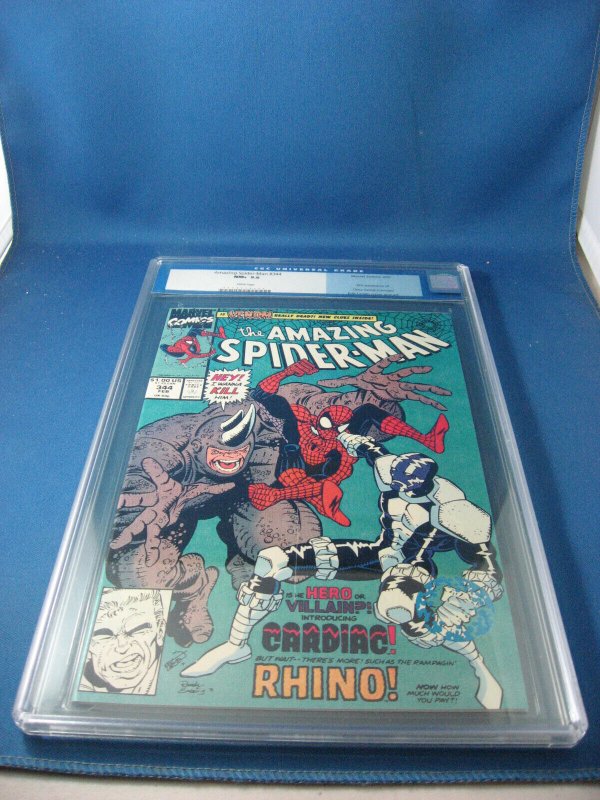 AMAZING SPIDERMAN 344 CGC 9.6 WHITE PGS FIRST CARNAGE 1991 MARVEL