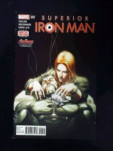 SUPERIOR IRON MAN #7  MARVEL COMICS 2015 VF+