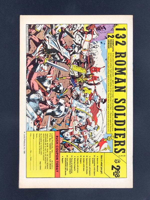 Micronauts #27 (1981) Death of Biotron