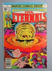 ETERNALS #12 1st Appearance of Uni-Mind Marvel 1977 SN1
