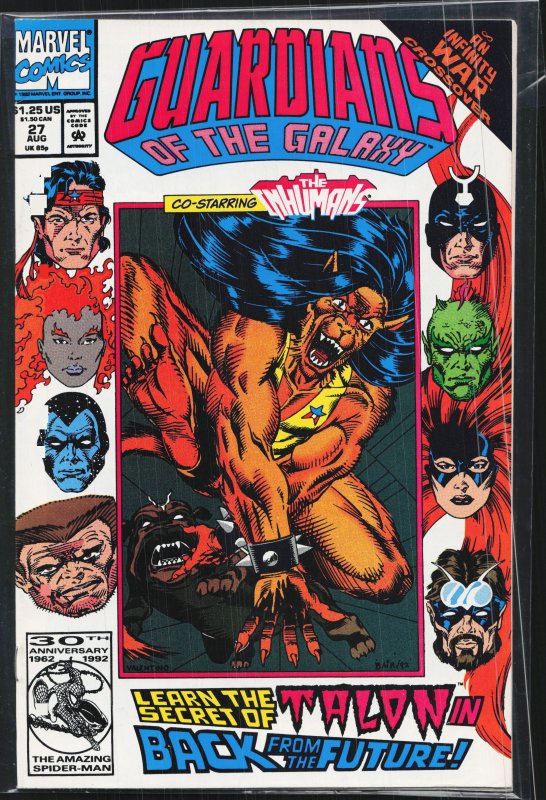 Guardians of the Galaxy #27 (1992) Guardians of the Galaxy