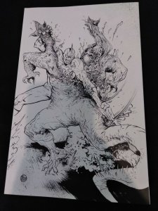 UltraMega #4 Paul Pope 1:10 B&W Sketch Variant Image Comics James Harren 2021