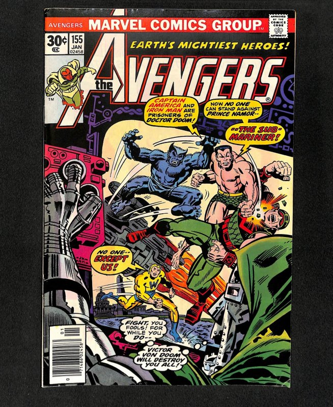 Avengers #155 Doctor Doom Sub-Mariner!