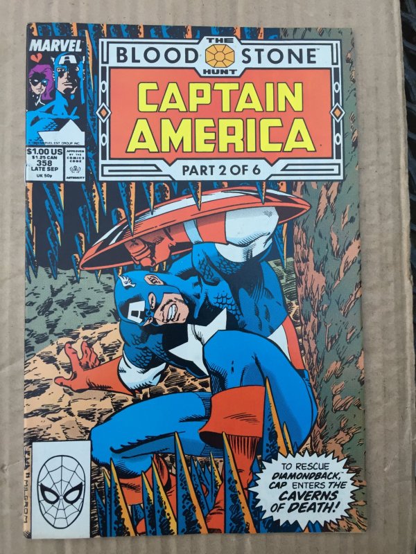 Captain America #358 (1989)