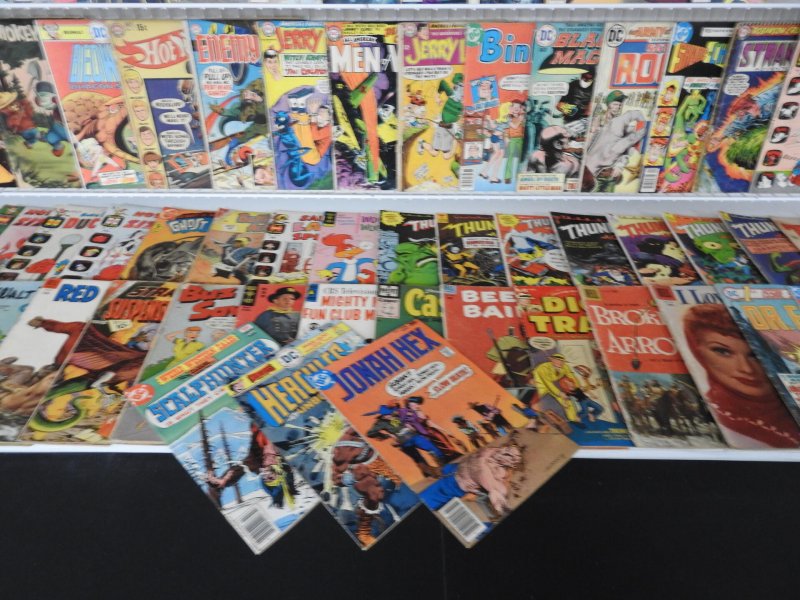 Huge Lot 160+ Silver/Bronze Comics W/ Iron man, Disney, Superman, Ghosts, War+