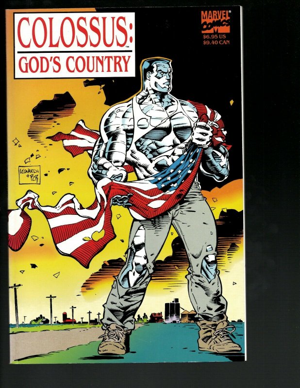 Colossus: God's Country Marvel Comic Book TPB Graphic Novel X-Men Prof. X J402