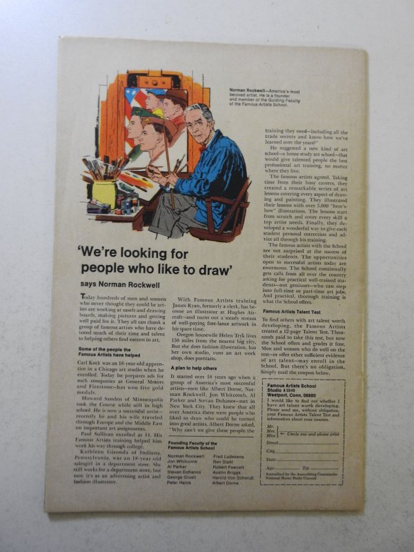 Daredevil #48 (1969) VG+ Condition cover detached bottom staple, ink fc