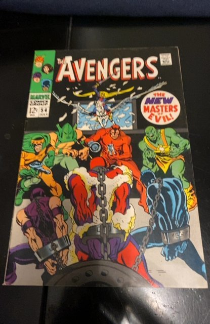 The Avengers #54 (1968) the new masters of evil 1st app