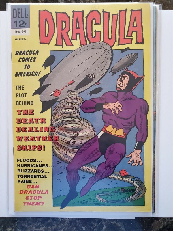 Dracula #3 (Dell,1967) Condition FN