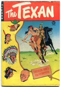 The Texan #10 1950- Golden Age Western St John VG/F