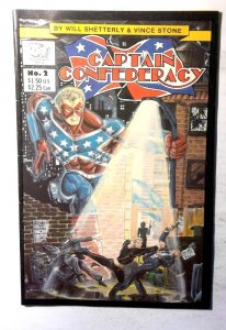 Captain Confederacy #2 (1986) SteelDragon Press 1st Print Comic Book