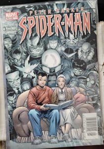 PETER PARKER SPIDER-MAN  # 50  2002  legacy 148  MARVEL   newstand aunt may