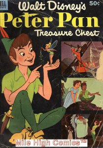 PETER PAN TREASURE CHEST (1953 Series) #1 Very Good Comics Book