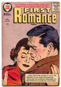 First Romance #44 1947- Harvey Silver Age- G+