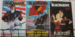 BLACKHAWK (1988 PRESTIGE)   1-3 Chaykin revisionism