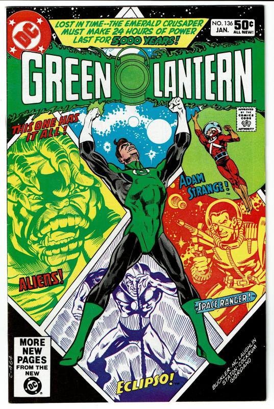 Green Lantern #136 (1st Series)   7.5 VF- 