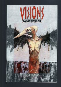 Visions #1 - Signed by Vincent Locke. (9.0/9.2) 1992