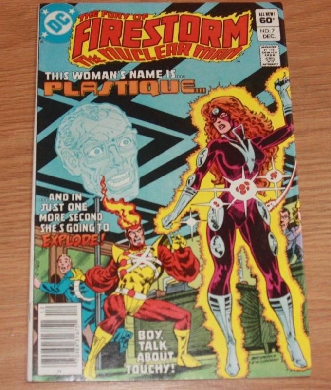 The Fury of Firestorm comic  # 7 (Dec 1982, DC) ist apperance plastique key