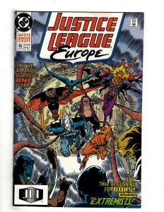 Justice League Europe #15 (1990) DC Comic Superman Flash OF7