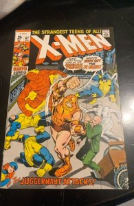 The X-Men #67 (1970)Juggernaut attack, new art and story