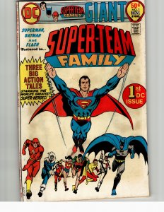 Super-Team Family #1 (1975) Superman and Batman