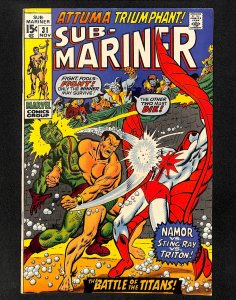 Sub-Mariner #31 Vs. Stingray and Triton!